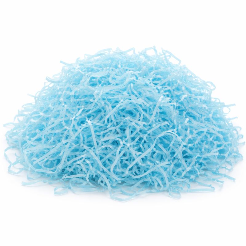 Modro okrasno polnilo za darilne škatle 30 g