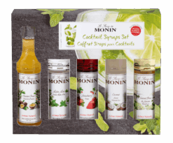 Monin koktajl darilni set sirupov 5x0,05l