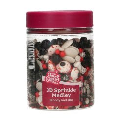 Dekorativni mix FunCakes - Bloody and Bat 70g