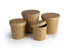 Papirnati lončki, 5 kom- različne dimenzije