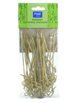 Bambusova dekorativna nabodala, 50kom, 18cm (PME)