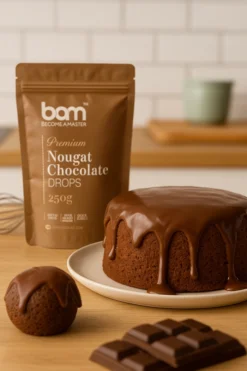 Alternative view of Bam nugat čokolada, 250 g