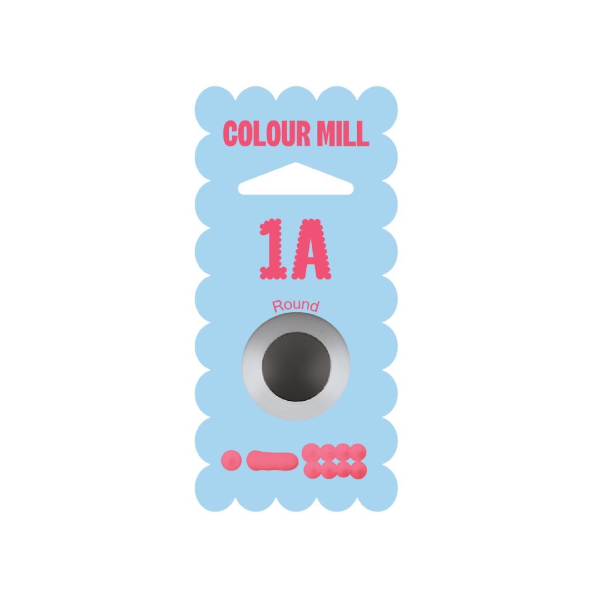 Nastavek za dekoriranje 1A okrogel (Colour Mill)