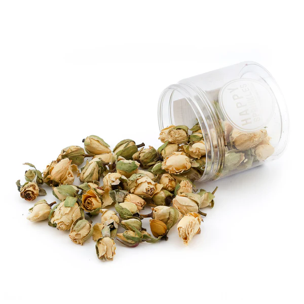 Jedilne vrtnice White Rosebuds - Happy Sprinkles