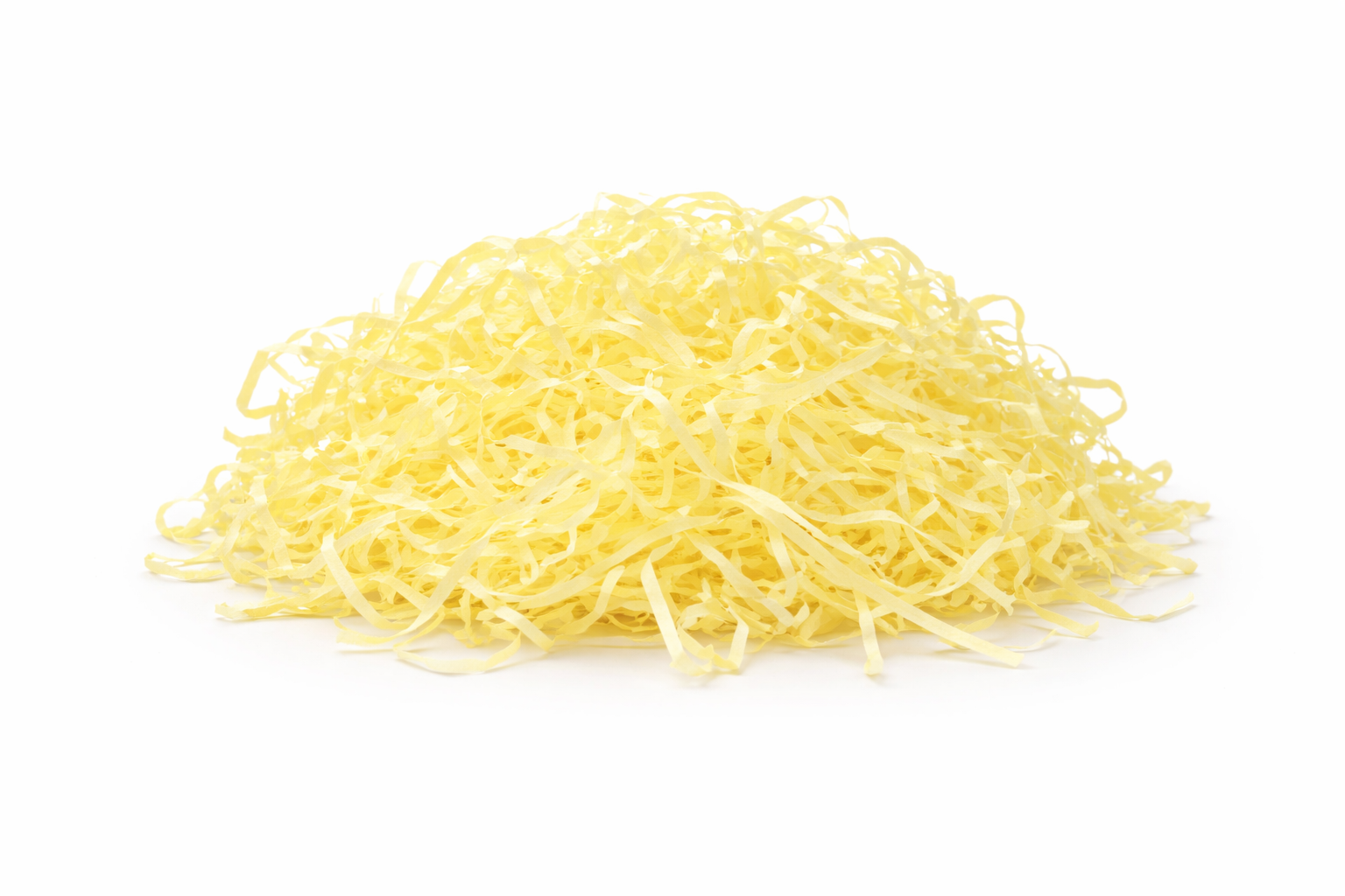 Rumeno okrasno polnilo za darilne škatle 30 g