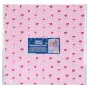 Pergamentni papir Pink Hearts 25 x 25 cm (Funcakes)