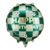 Balon folija - nogometni Happy Birthday (Partydeco)