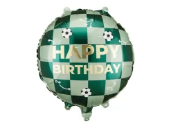 Balon folija - nogometni Happy Birthday (Partydeco)