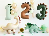 Stoječi balon folija - brontozaver (Partydeco) - slika 2