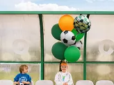 Alternative view of Balon folija - nogometni Happy Birthday (Partydeco)