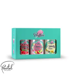 Sladkor za sladkorno peno različni okusi (malina, vanilija, Tutti-frutti)