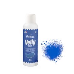 Velvet sprej temno moder, 100ml Decora