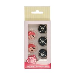 Sladkorna dekoracija - pirati (Funcakes)