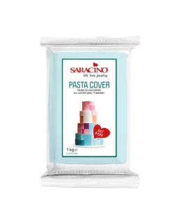 Saracino sladkorna masa za prekrivanje svetlo modra 1kg