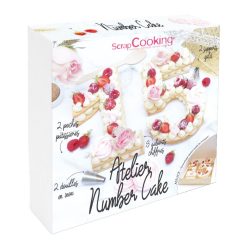 Set za izdelavo torte v obliki številke (ScrapCooking)