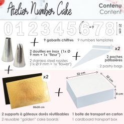 Set za izdelavo torte v obliki številke (ScrapCooking) - slika 5