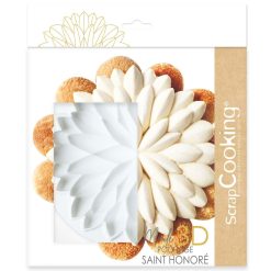 Silikonski model - 3D Saint Honore cvet (ScrapCooking)
