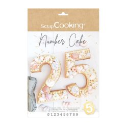 Šablone za izdelavo torte v obliki številke (ScrapCooking)