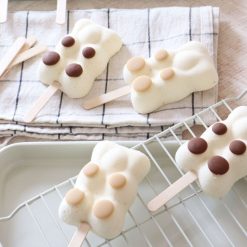 Silikonski model za 4 mini lučke v obliki medvedka (ScrapCooking) - slika 4