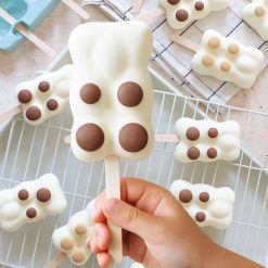 Silikonski model za 4 mini lučke v obliki medvedka (ScrapCooking) - slika 5