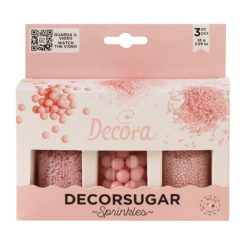 Dekorativni mix roza perlic (Decora) 85g