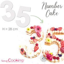 Šablone za izdelavo torte v obliki številke (ScrapCooking) - slika 3