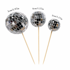 Alternative view of Dekorativne disco kroglice