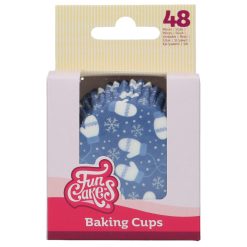 Košarice za muffine - Cozy Winter (Funcakes)