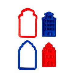 Set 2 plastičnih modelčkov za izrezovanje z vtiskovalnikoma (Decora) - slika 4