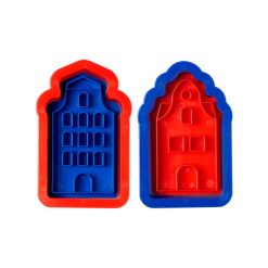 Set 2 plastičnih modelčkov za izrezovanje z vtiskovalnikoma (Decora) - slika 2