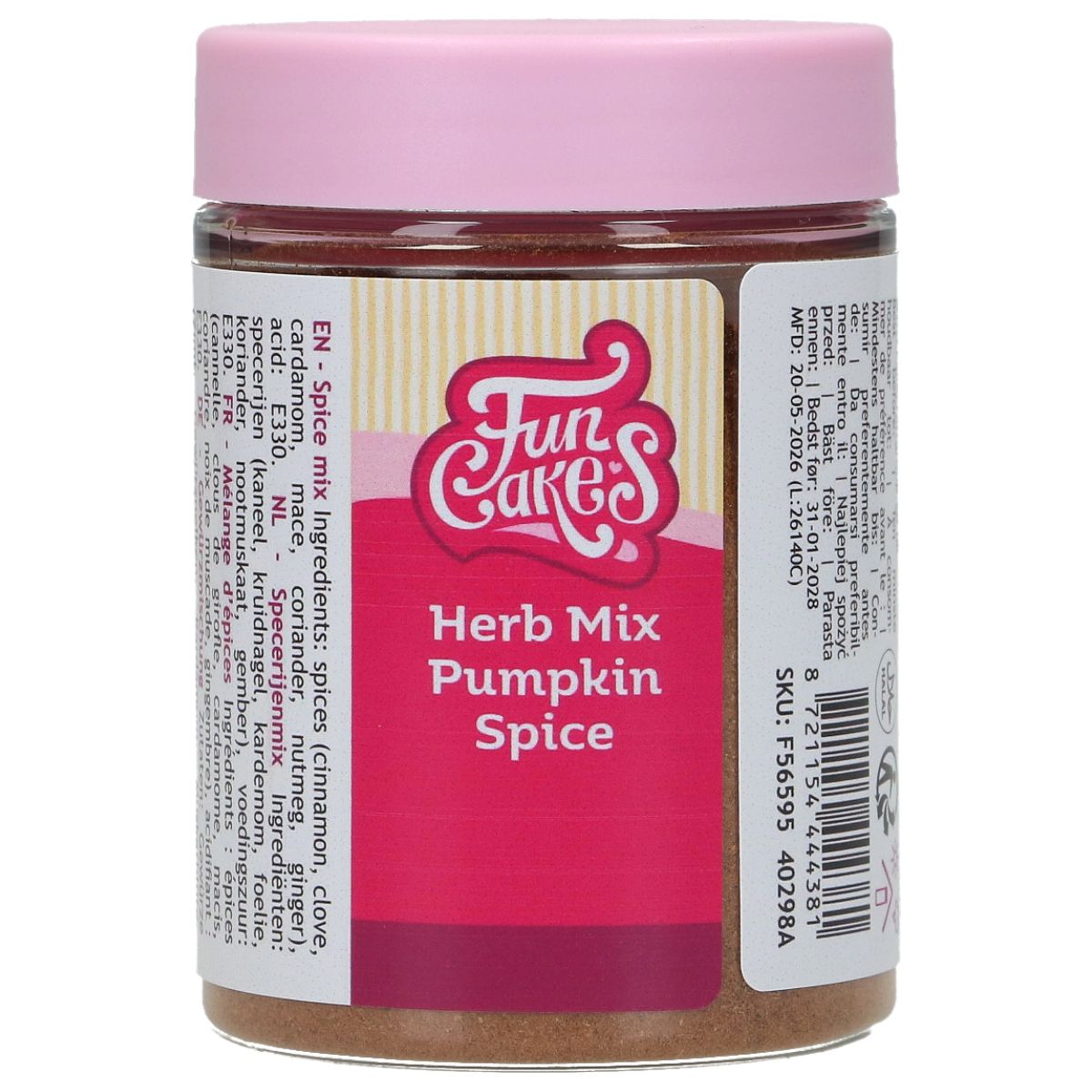 Začimbna mešanica Pumpkin Spice (FunCakes) 35g