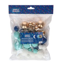 Alternative view of Simply Making dekorativne kroglice zemeljski toni 32 kom