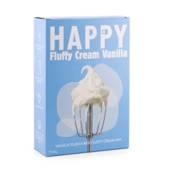 Mešanica za snežno belo vanilijevo kremo - Fluffy Cream Vanilla (Happy Sprinkles), 200 g - slika 5