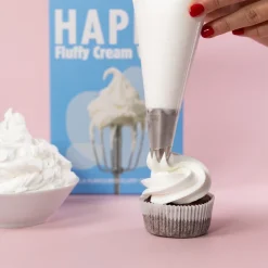 Mešanica za snežno belo vanilijevo kremo - Fluffy Cream Vanilla (Happy Sprinkles), 200 g
