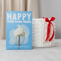 Mešanica za snežno belo vanilijevo kremo - Fluffy Cream Vanilla (Happy Sprinkles), 200 g - slika 4