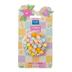 Sladkorna dekoracija pastelne rožice (PME)