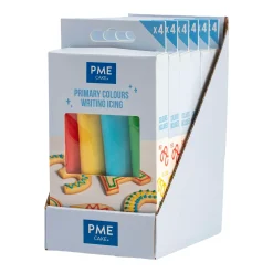 Sladkorni geli za pisanje v tubi - osnovne barve (PME) - slika 3