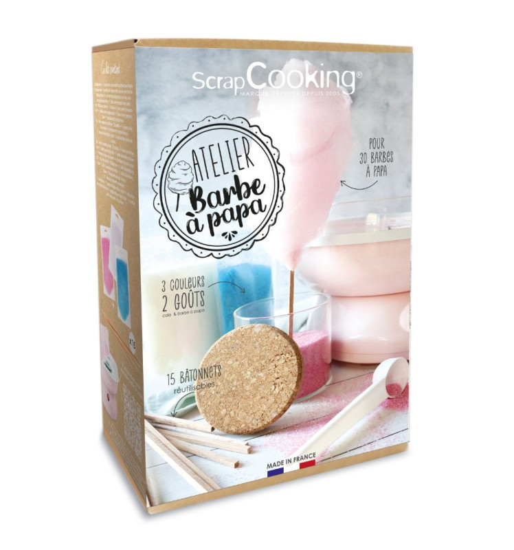 Komplet za izdelavo sladkorne pene (Scrapcooking)