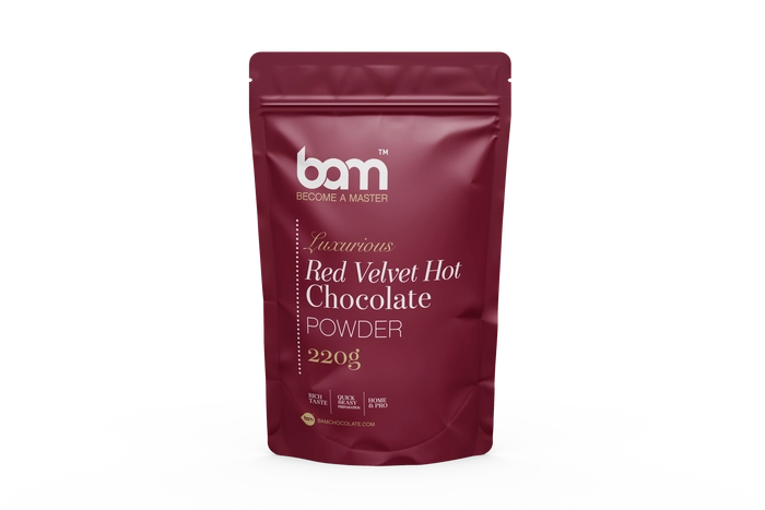 Bam red velvet vroča čokolada, 220 g