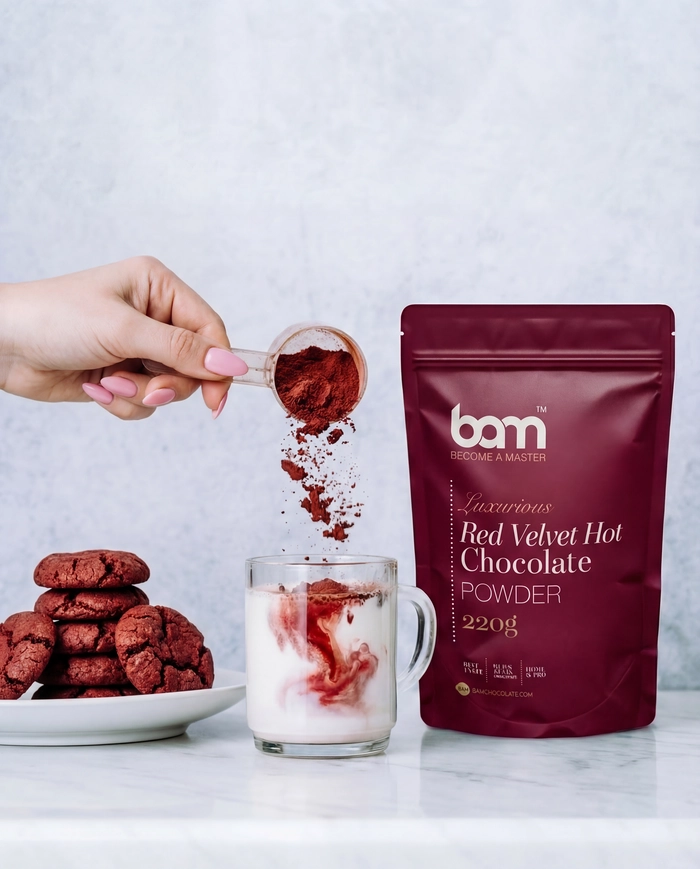Bam red velvet vroča čokolada, 220 g - slika 2