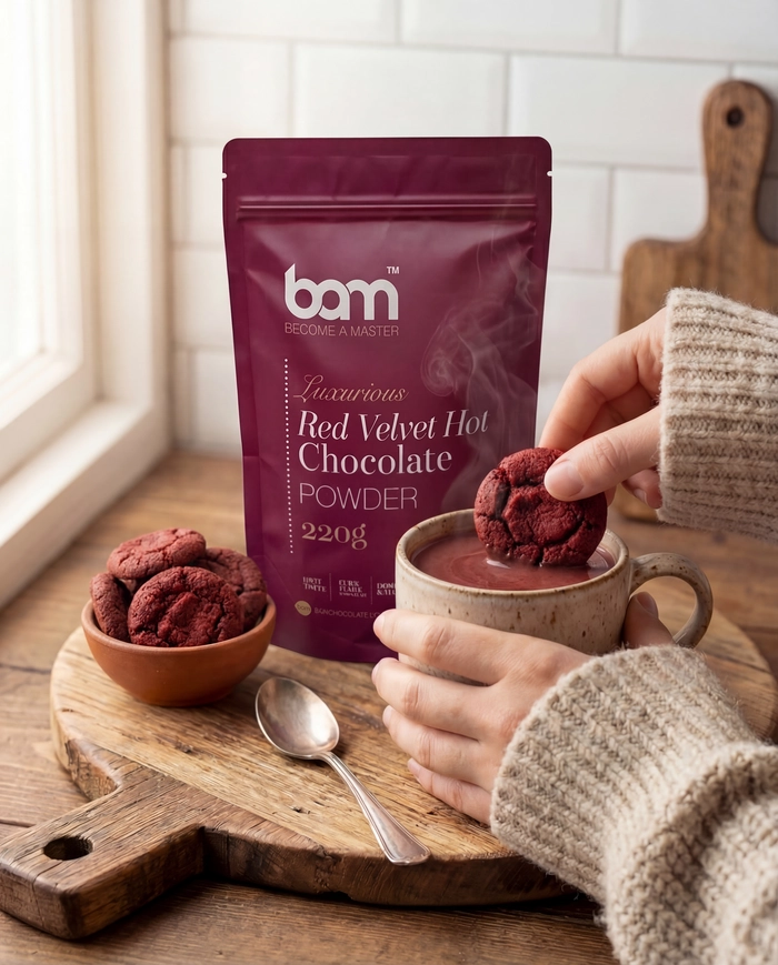 Bam red velvet vroča čokolada, 220 g - slika 4